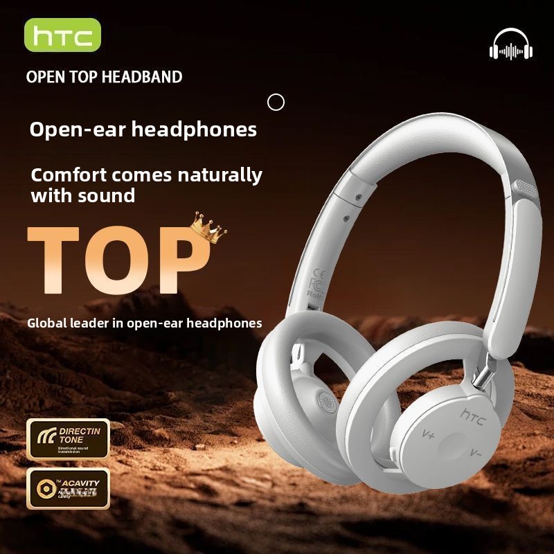 Anc Wireless Over Ear Headphones - HTC‑HP06 Open-ear hoofdtelefoon Draadloze Bluetooth-headset 720