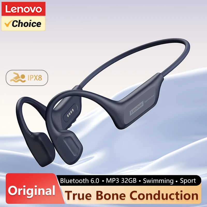 Type C Wired Earphones With Mic - Lenovo S106 IPX8 waterdichte oordopjes met