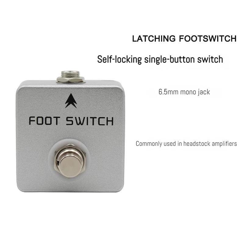 Speakers - MOSKYAUDIO VOETSWITCH, met vergrendelings- en momentane