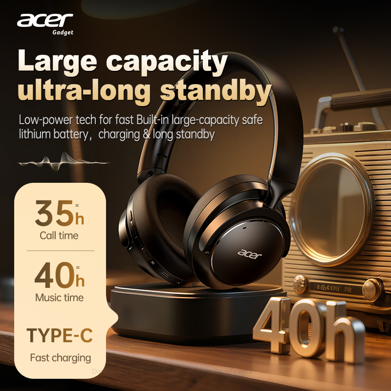 Acer Ohr560 Over-Ear Draadloze - Anc Wireless Over Ear Headphones recensie en prijs