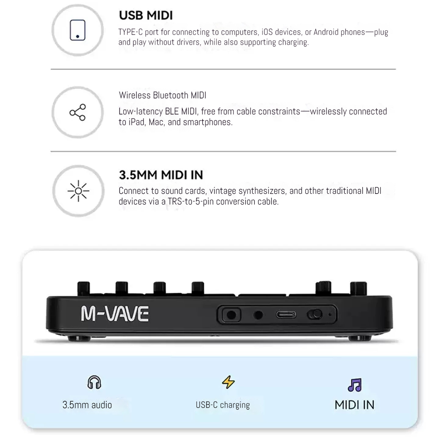 Hot M-VAVE draagbare FM1-zaksy - Speakers recensie en prijs