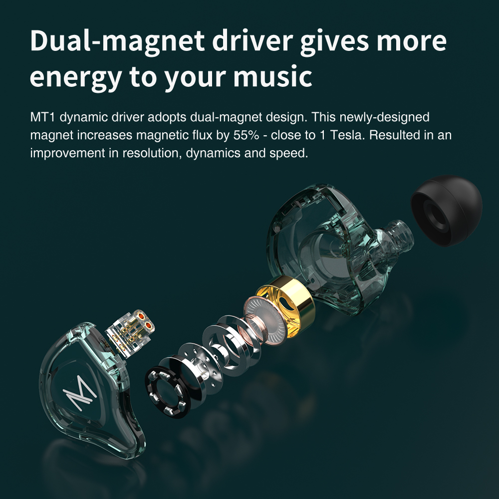 Trn MT1 In Ear Oortelefoon Dyn - In Ear Monitors For Singers recensie en prijs