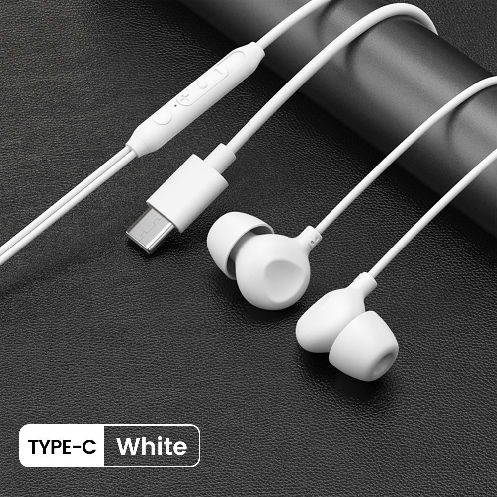 Type C Slaap-oordopjes Hoge Ge - Type C Wired Earphones With Mic recensie en prijs