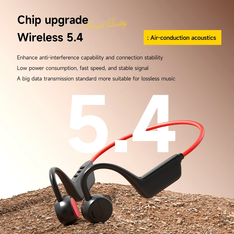 NIEUWE Bluetooth 5.4 hoofdtele - Bone Conduction Running Headphones recensie en prijs