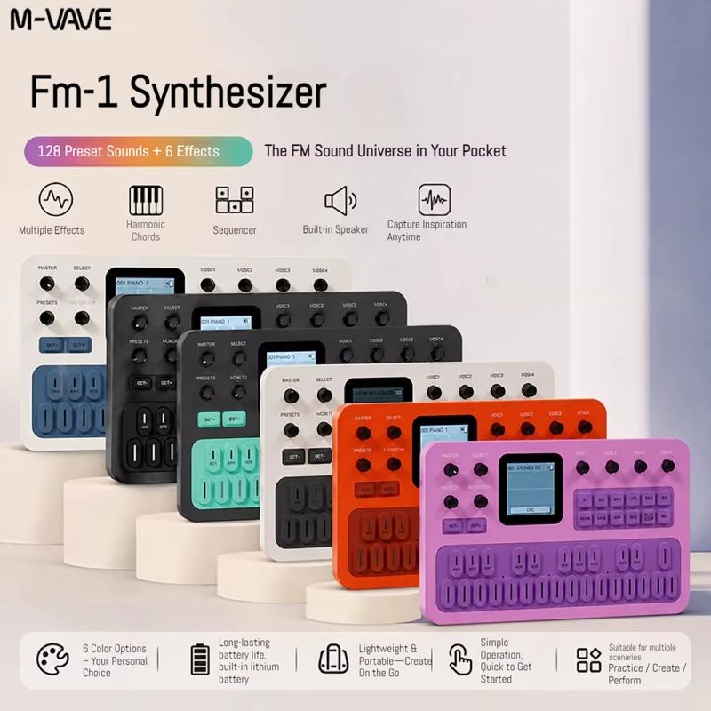 M-VAVE draagbare FM1-zaksynthe - Speakers recensie en prijs