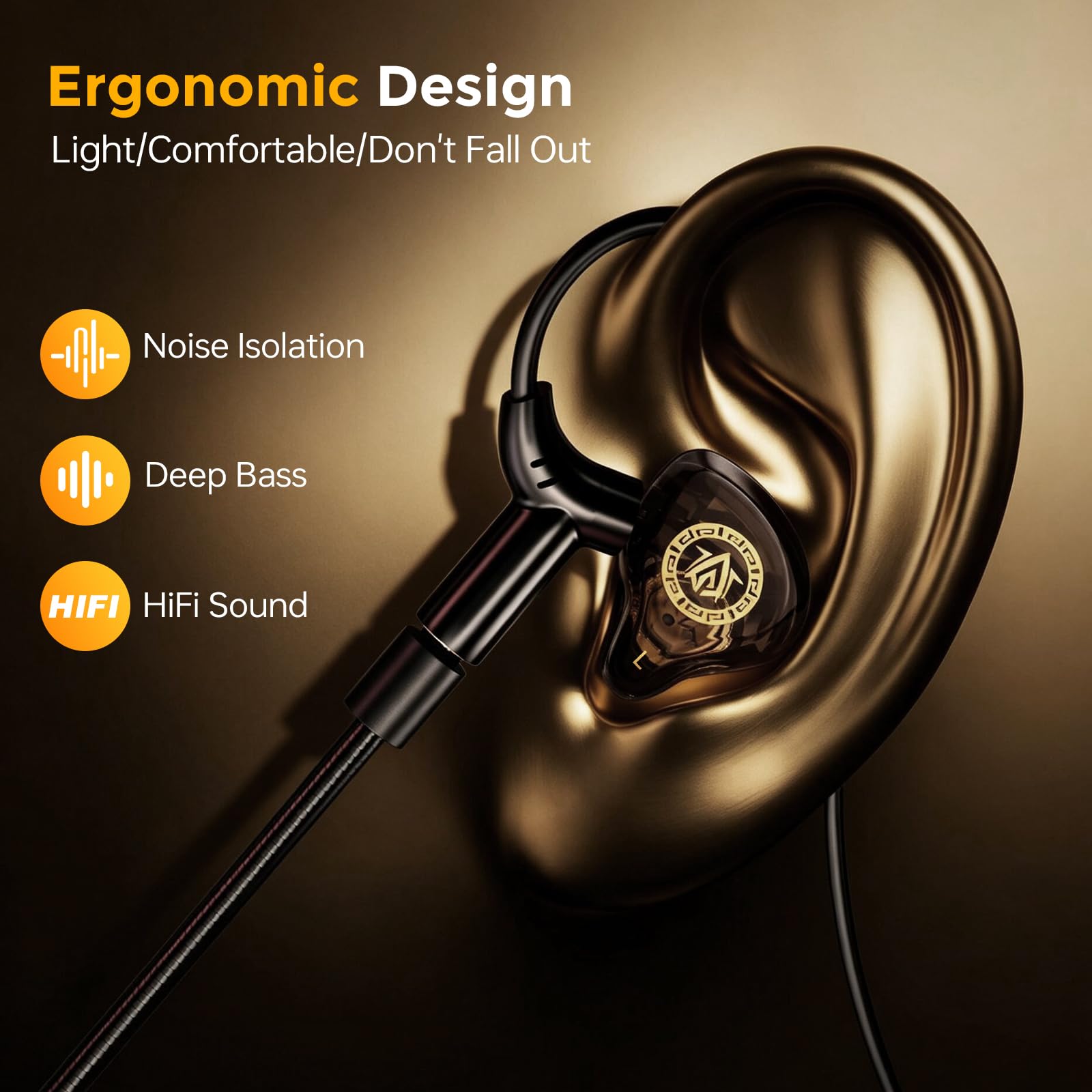 3,5 mm / Type-C bedrade gaming - Type C Wired Earphones With Mic recensie en prijs