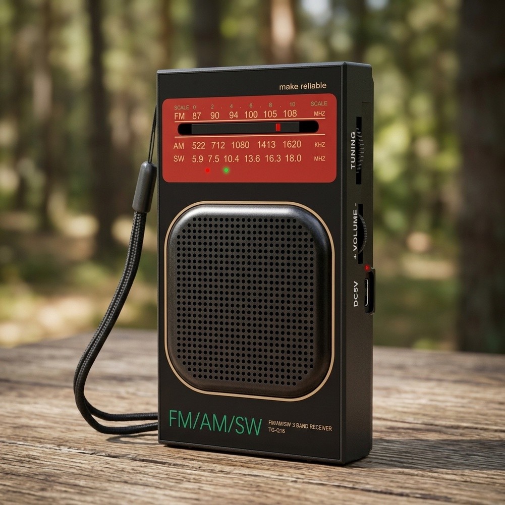 Compacte, oplaadbare FM/AM/SW- - Headphones recensie en prijs