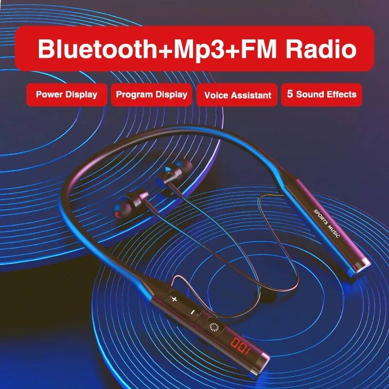 Magnetische nekband Bluetooth- - Magnetic Neckband Sports Earphones recensie en prijs