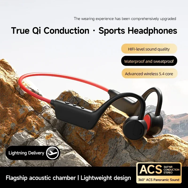 Beenconductie Headset Draadloz - Bone Conduction Running Headphones recensie en prijs