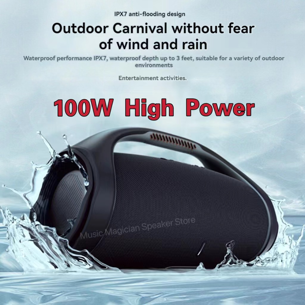 Draagbare Boombox 3 Draadloze  - Portable Bluetooth Speaker Waterproof Ipx7 recensie en prijs