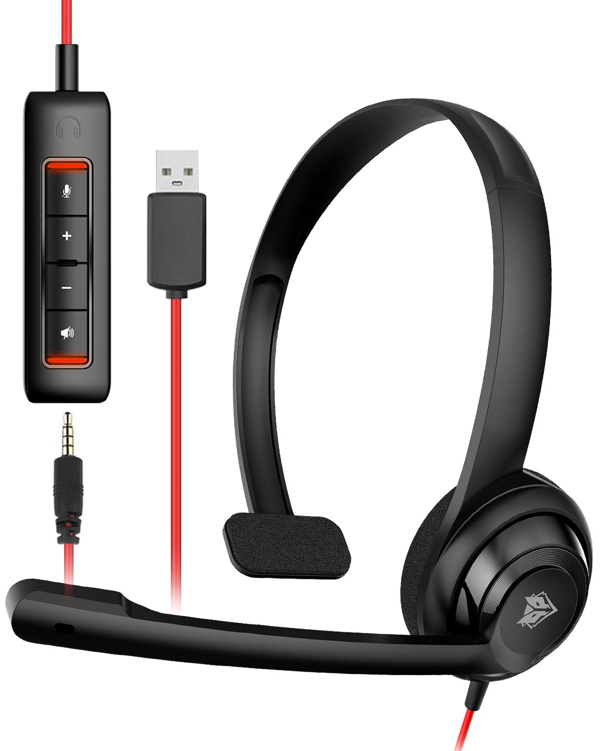 NUBWO HW02 USB-headset met mic - Type C Wired Earphones With Mic recensie en prijs